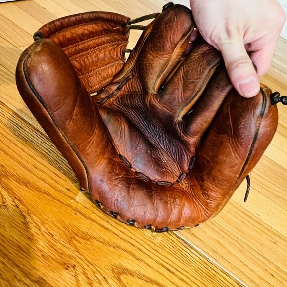 Vintage MICKEY MANTLE Rawlings Signature Model MM9 Baseball RHT Glove NY Yankee - Picture 7 of 16